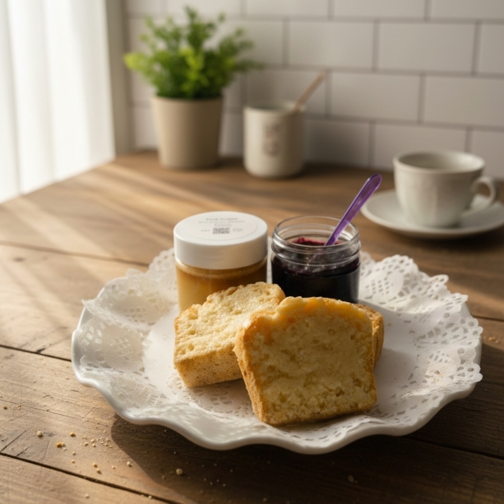 Toast With Spreadable P&J - WAXMELT